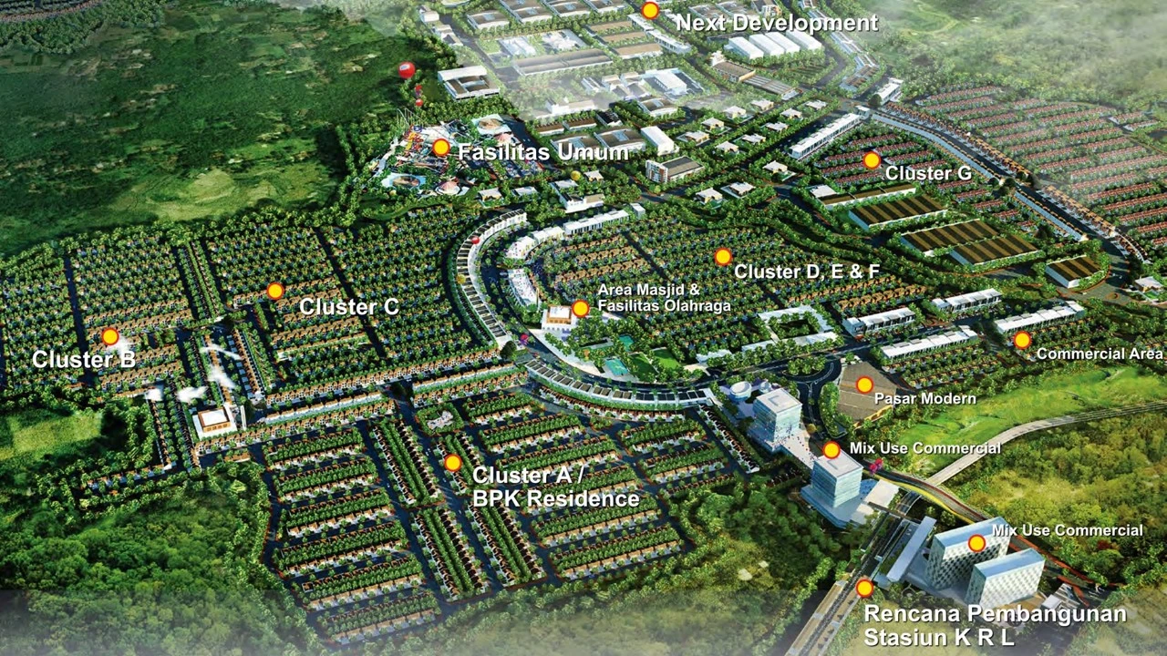 KAI Bangun Stasiun KRL Baru di Dalam Perumahan Samesta Parayasa Parung Panjang