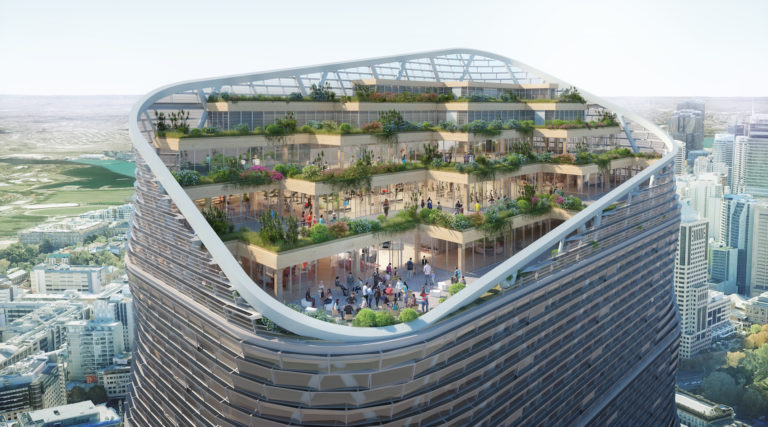 Australia Bangun Gedung Pencakar Langit dari Kayu