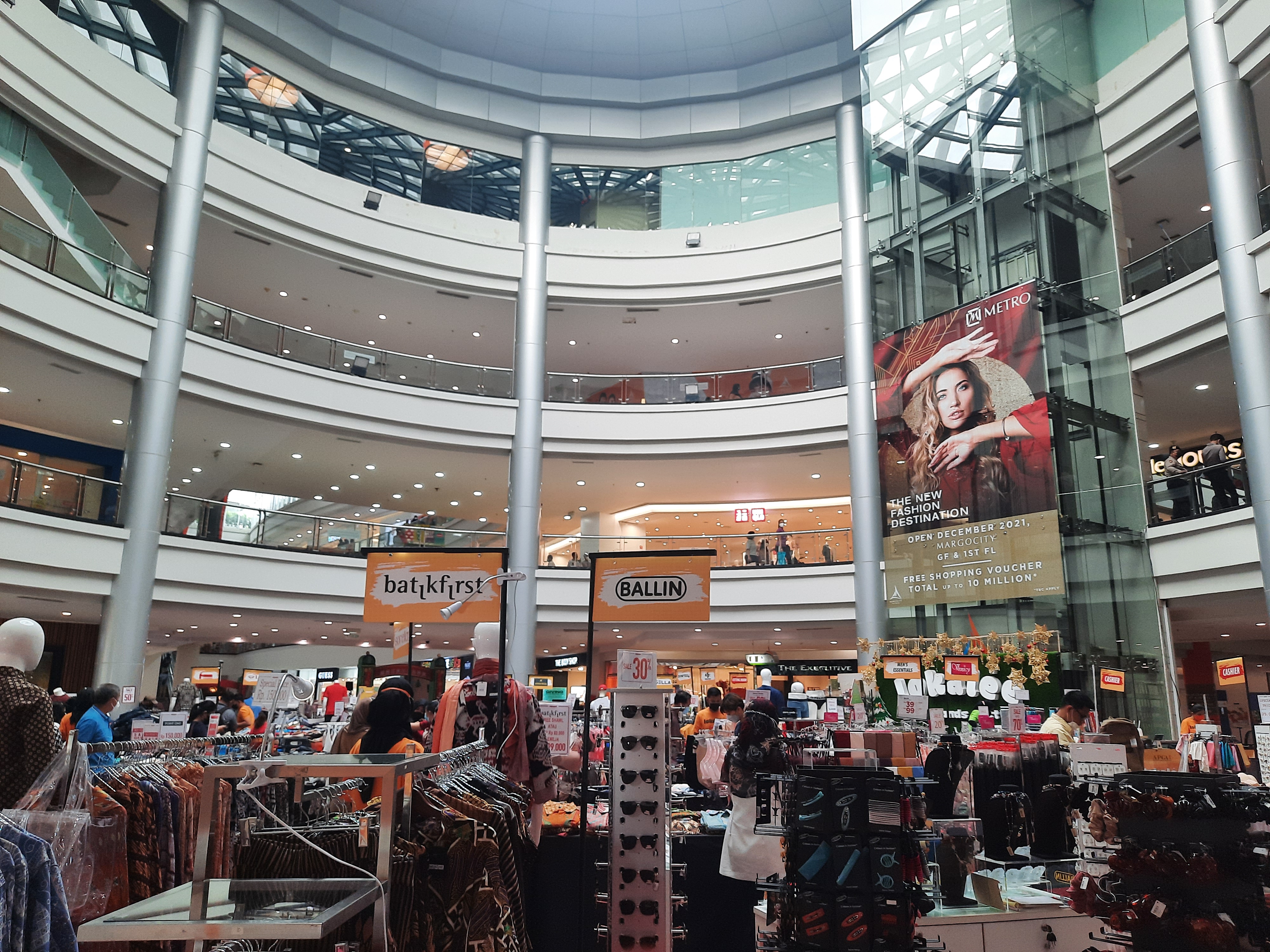 Jabodetabek PPKM Level 2, Kapasitas Maksimal Mall Jadi 75 Persen