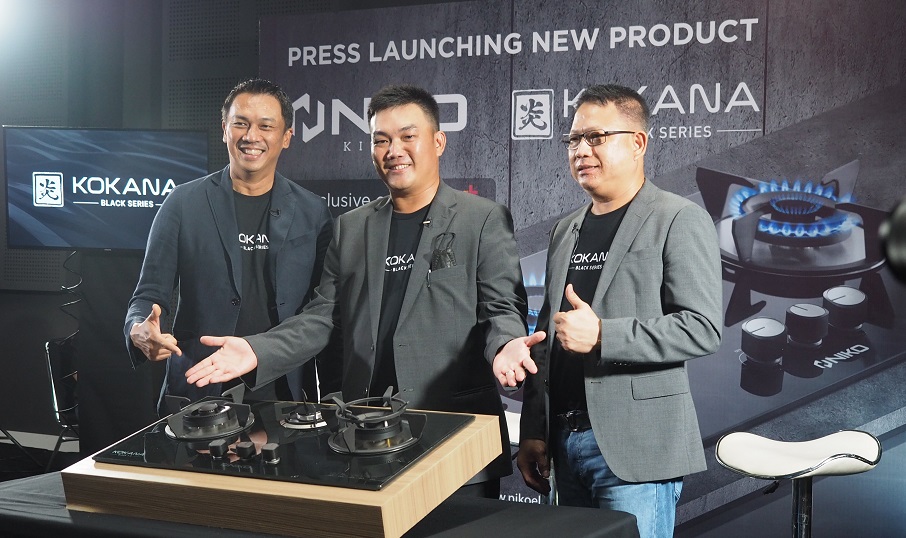 Niko Elektronik Indonesia Luncurkan Kompor Premium Kokana Black Series
