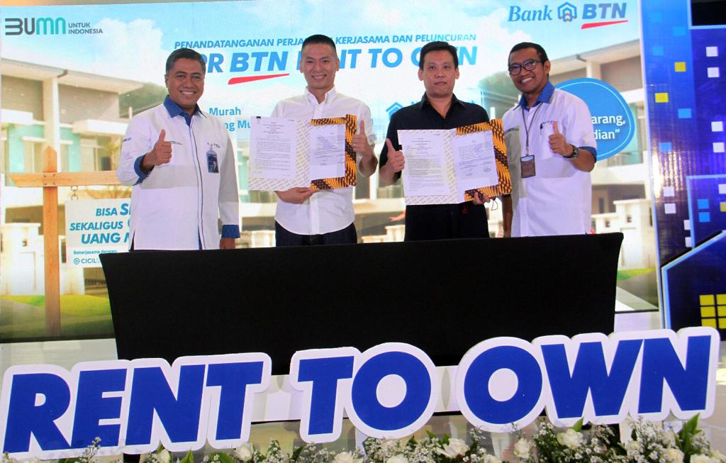 Mudahkan Masyarakat Miliki Rumah dengan Mekanisme Sewa, BTN Luncurkan KPR Rent To Own