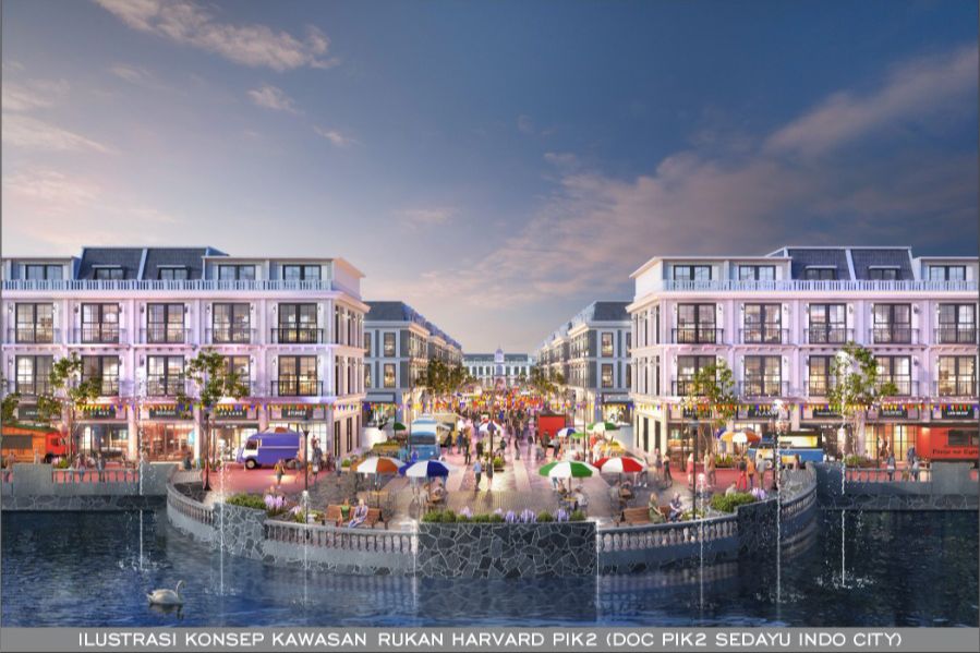 Sedayu Indo City Luncurkan Rukan Harvard di Kawasan Educity PIK 2
