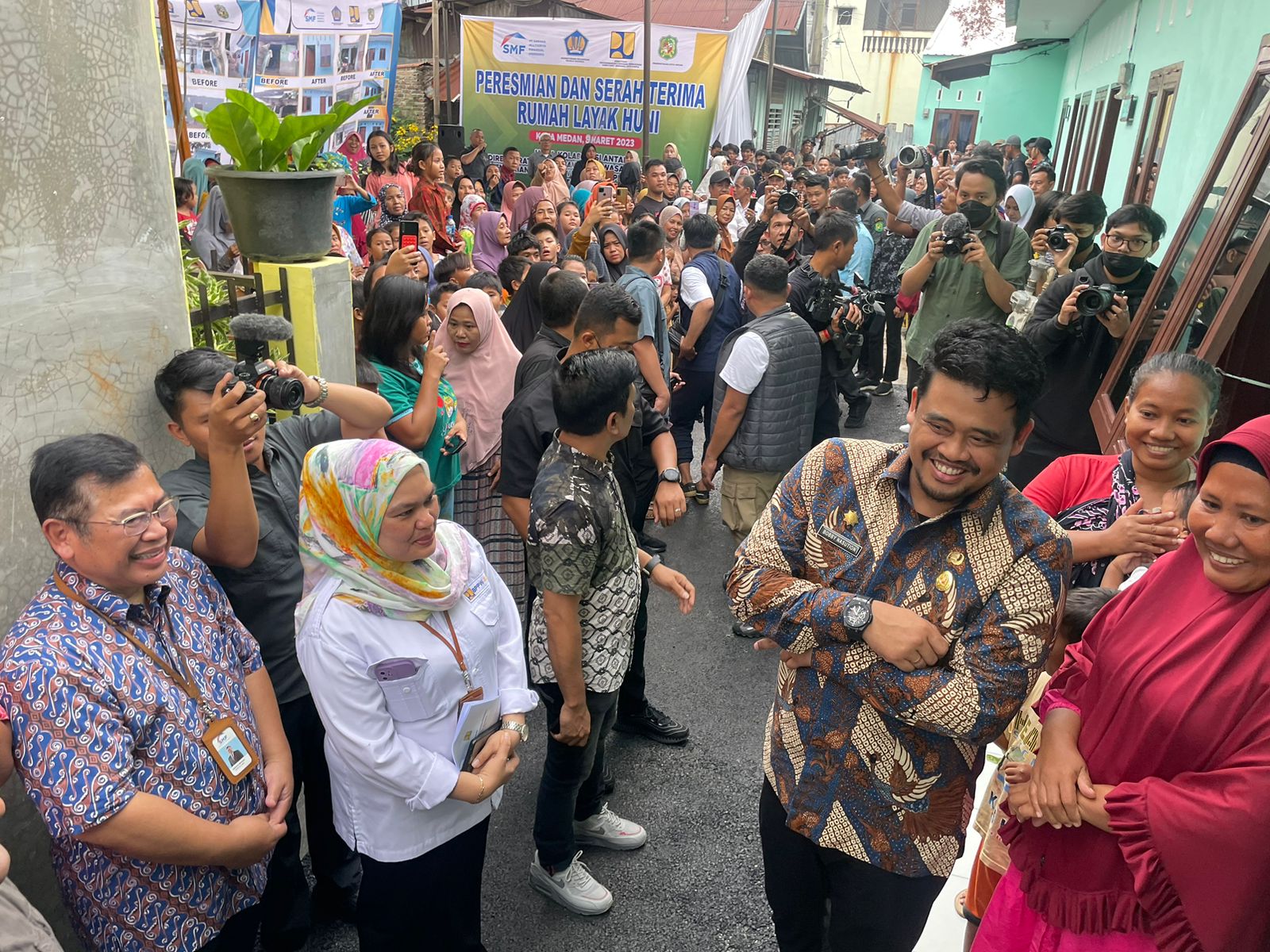 Program CSR SMF Bangun Rumah Layak Huni di Medan