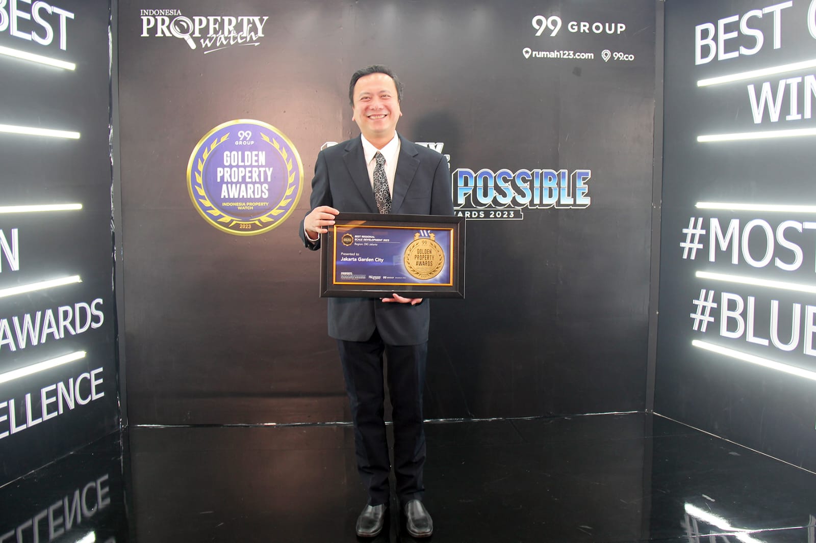 JGC Mendapat Predikat Best Regional Scale Development Region Jakarta