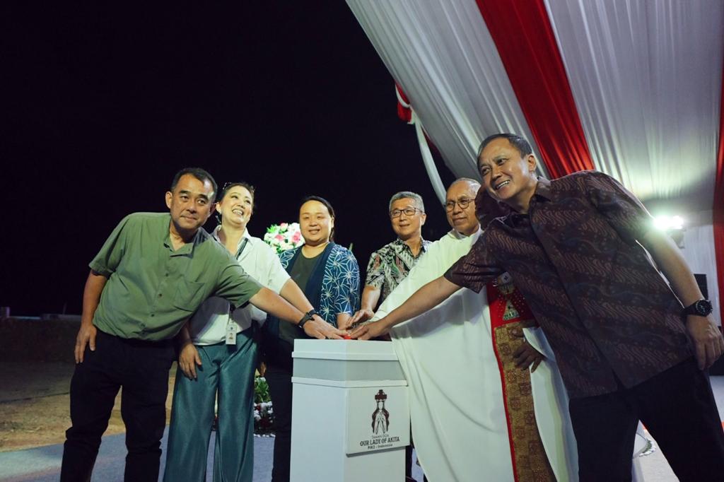 Agung Sedayu Group Bangun Fasilitas Taman Doa Our Lady of Akita di PIK 2