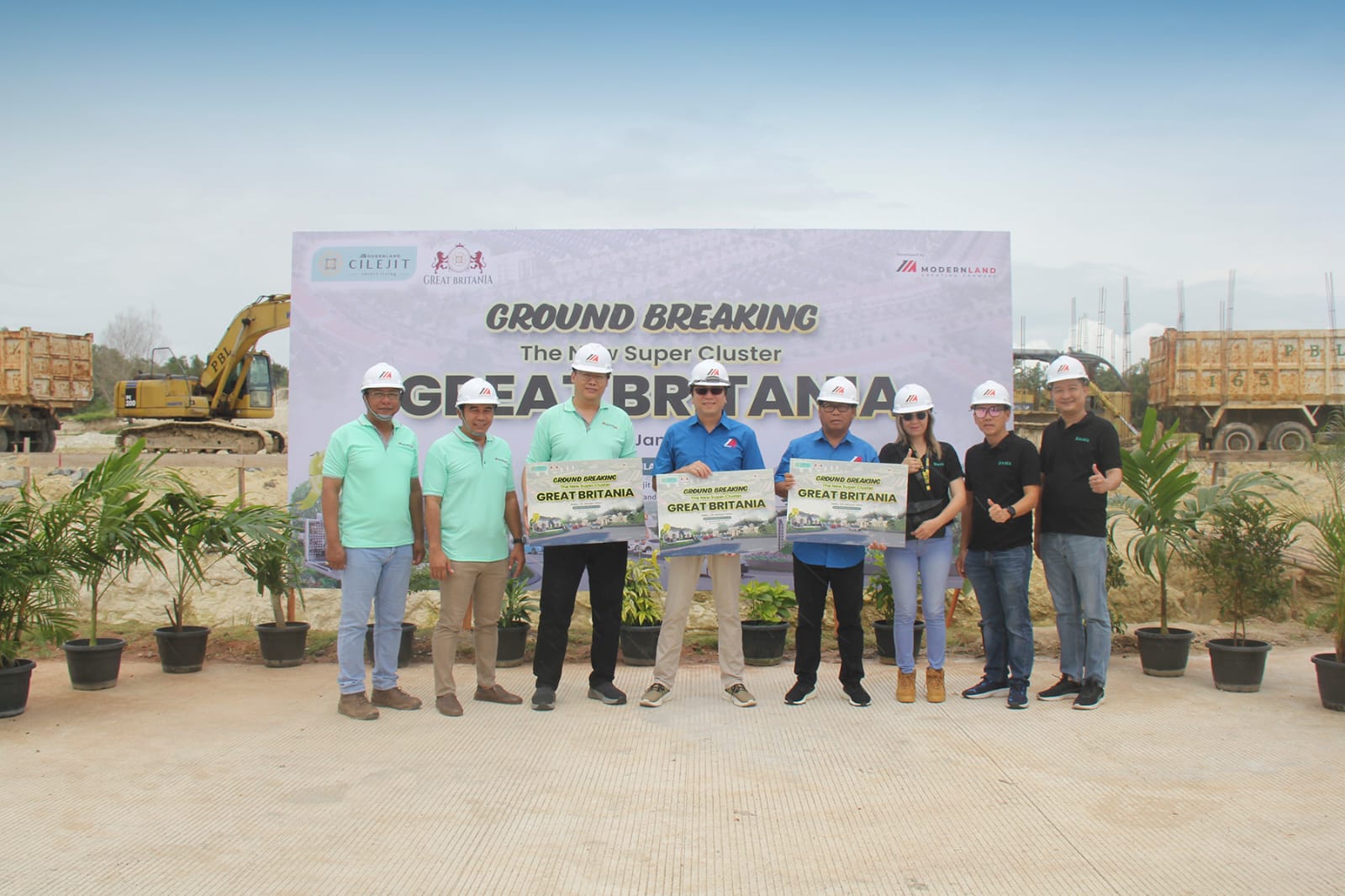 Kick Off, Modernland Mulai Bangun Cluster Great Britania