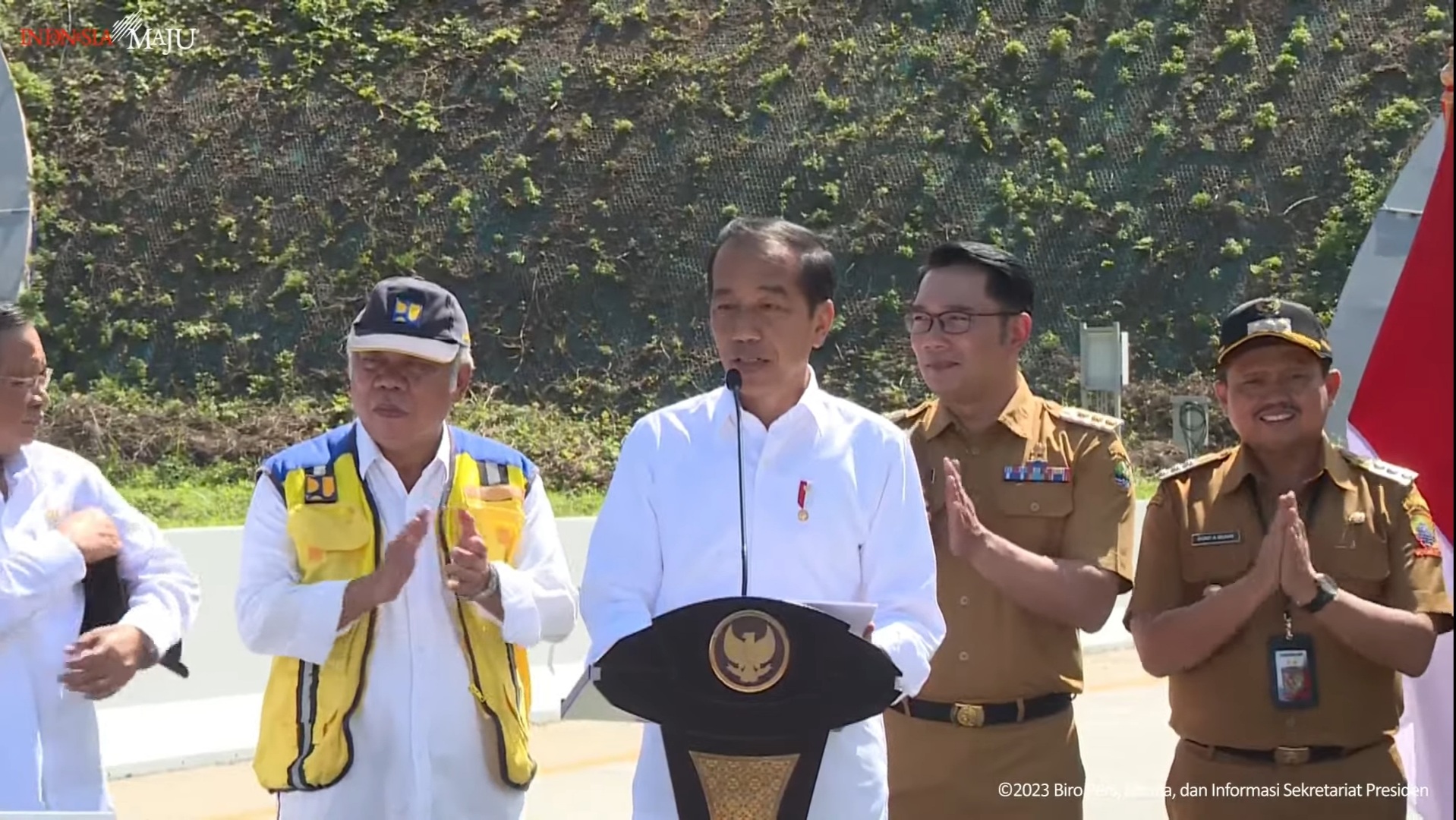 Presiden RI Joko Widodo Resmikan Jalan Tol Cisumdawu