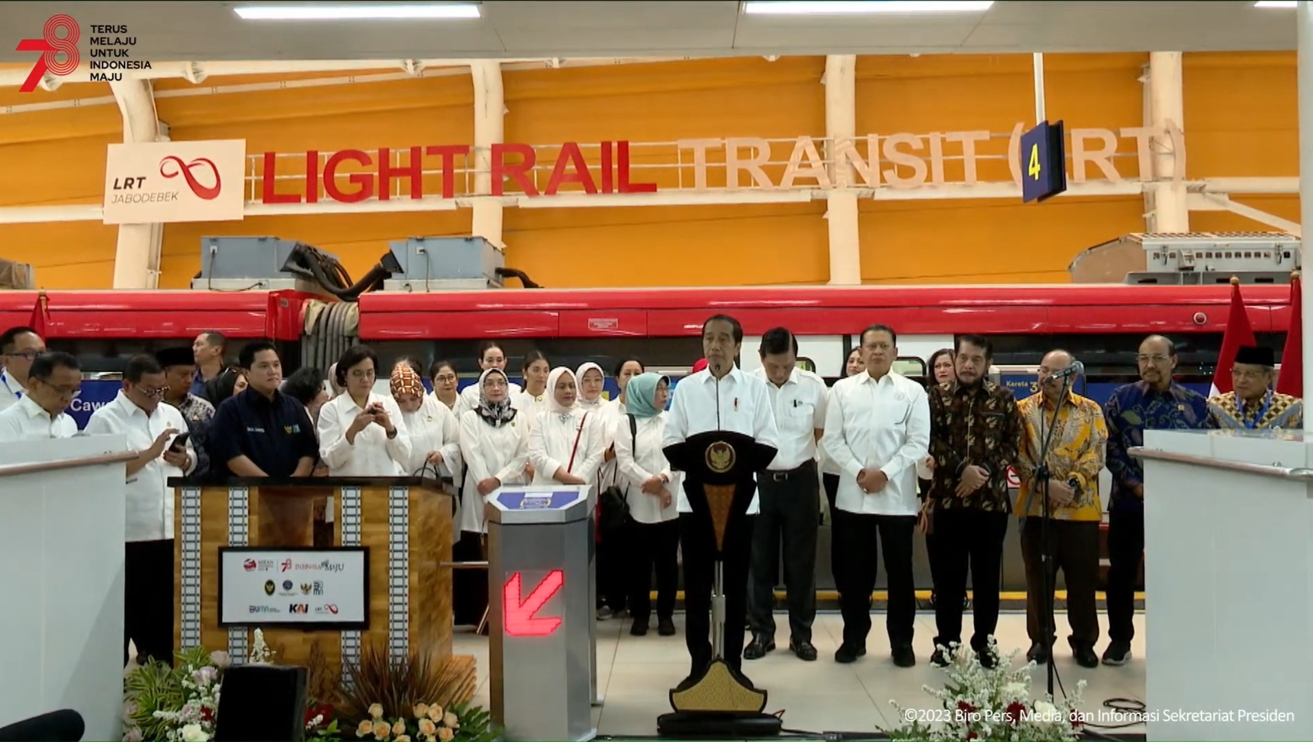 LRT Jabodebek Resmi Beroperasi