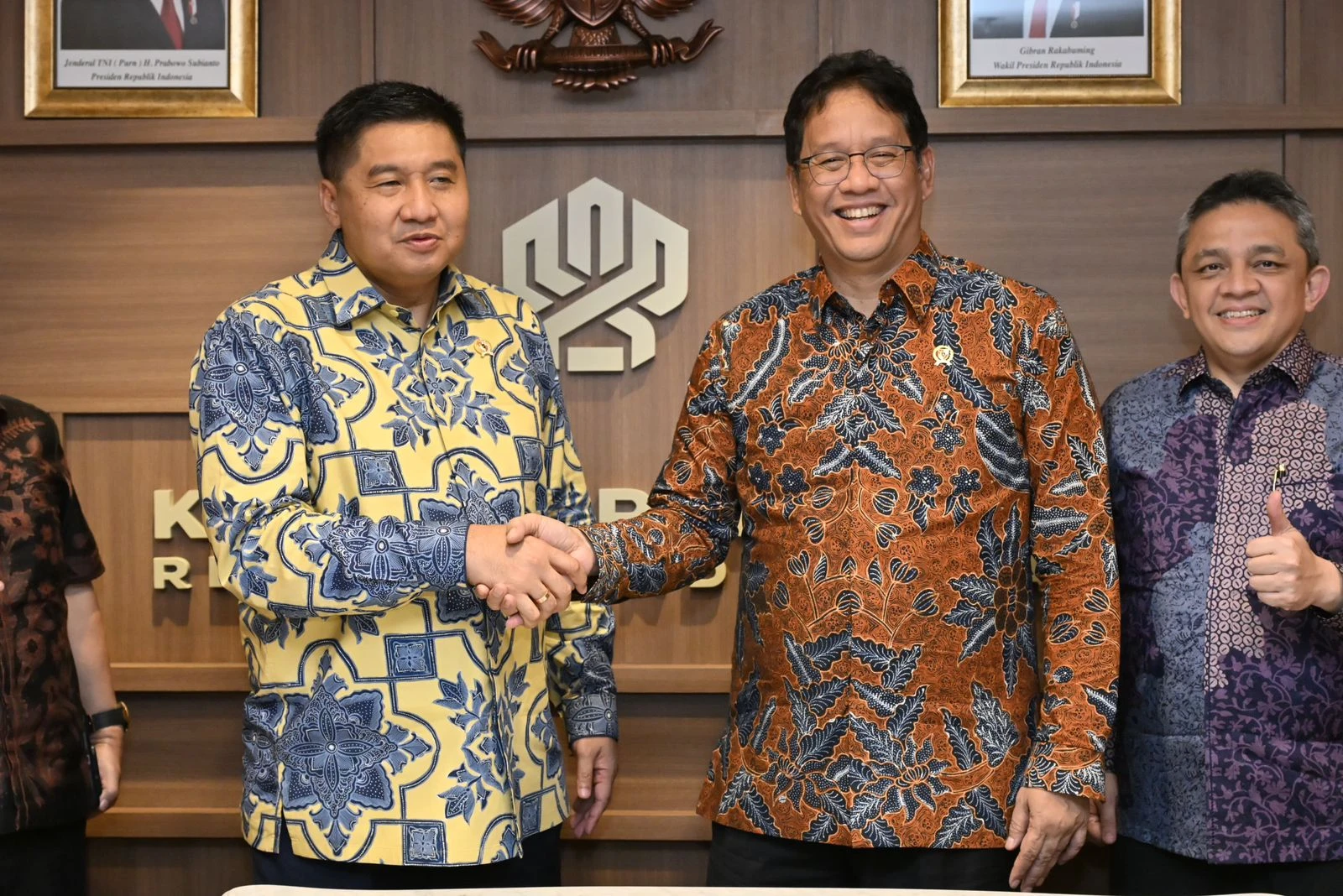 Menteri PKP dan Menteri Keuangan Bahas Dukungan Pembiayaan Perumahan dan Optimalisasi Aset Negara