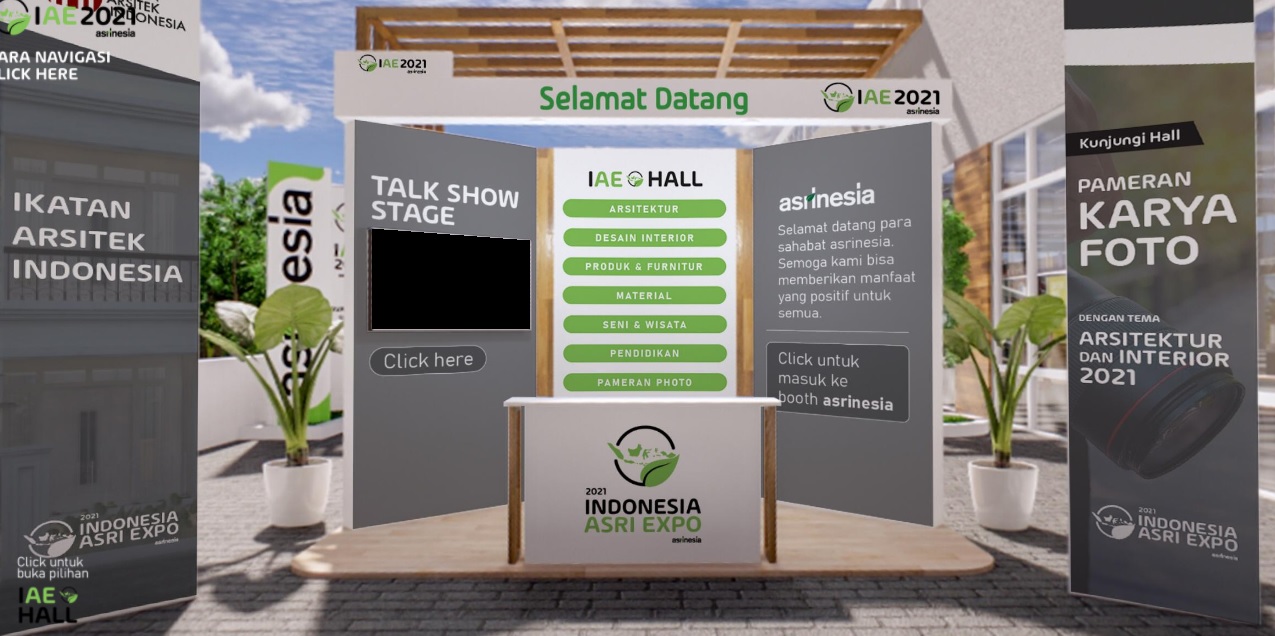 Asrinesia Gelar Virtual 360 Exhibition Pertama di Bidang Arsitektural dan Desain