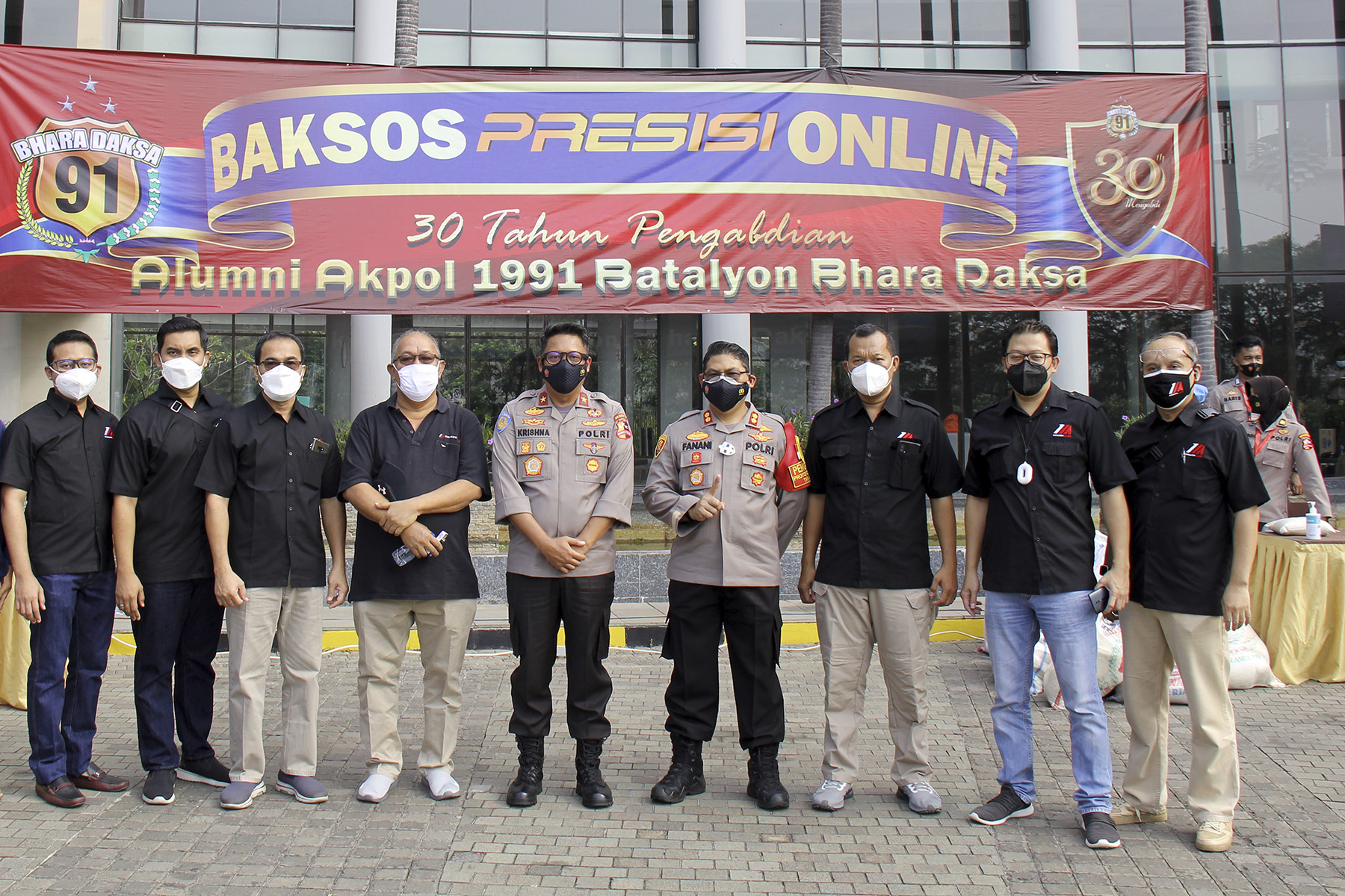 Polri dan Jakarta Garden City Gelar Baksos untuk Masyarakat DKI Jakarta Terdampak Covid-19
