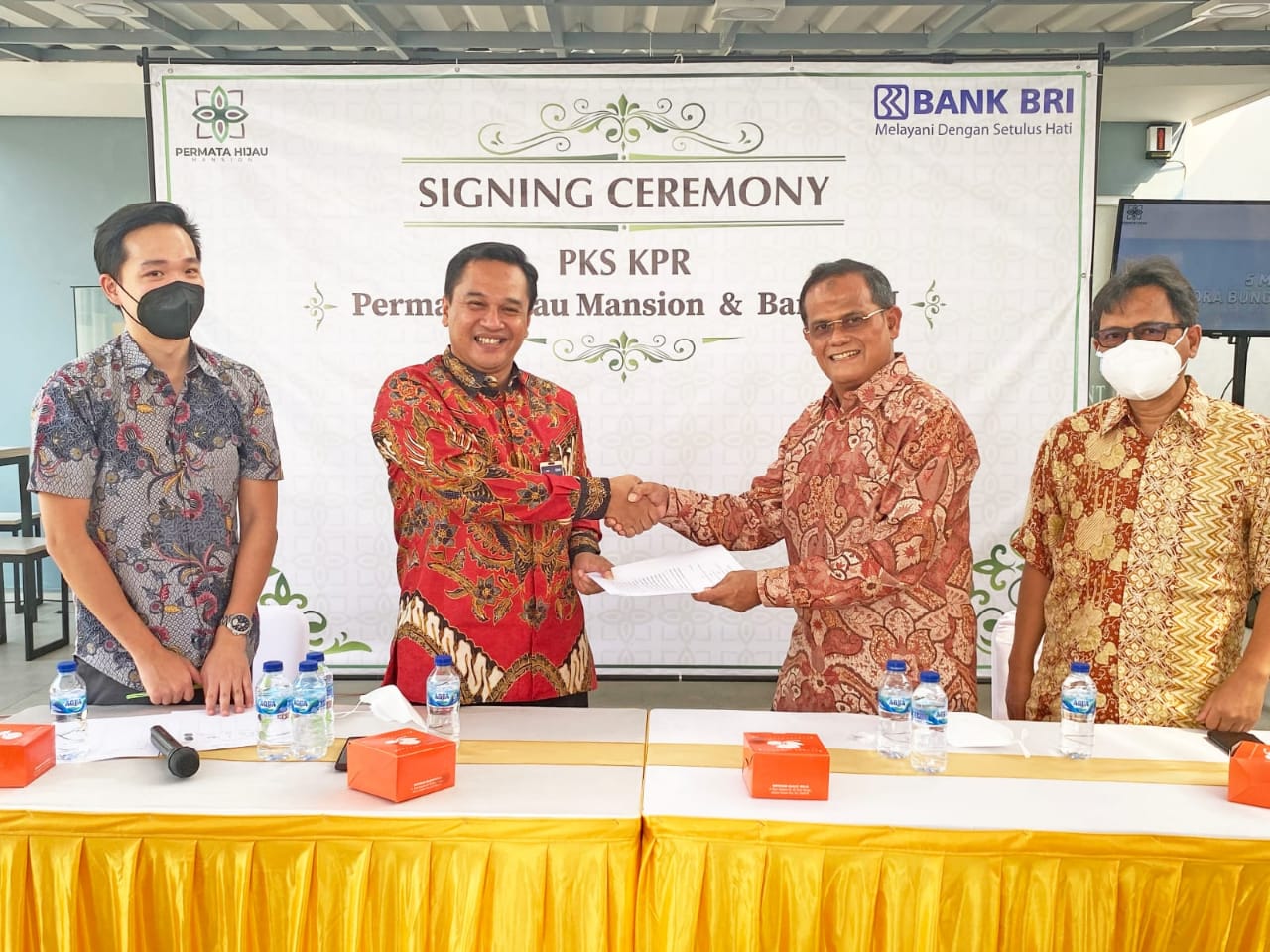 Merraland Gandeng Bank BRI untuk Pembiayaan KPR di Permata Hijau Mansion