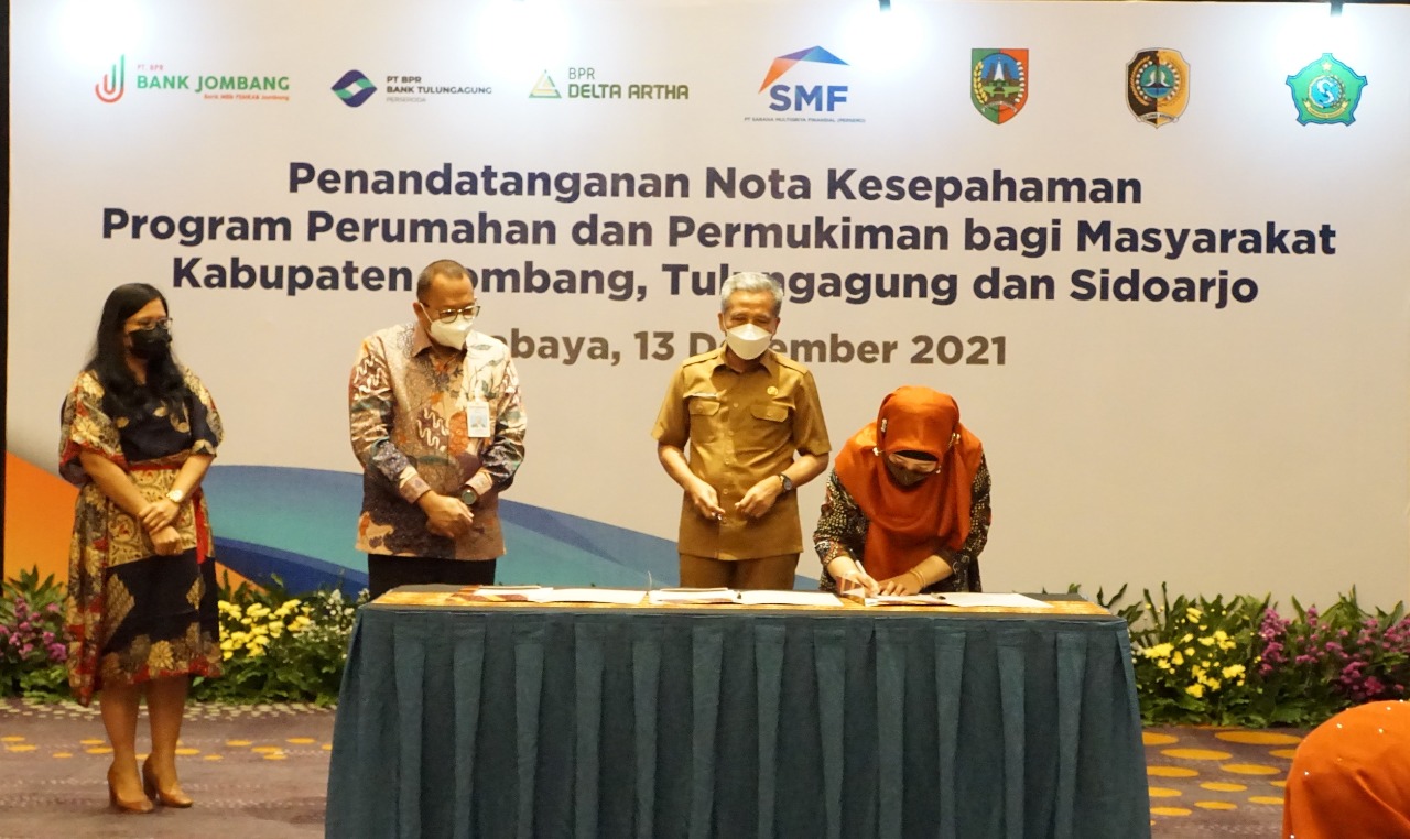 SMF Bersama Pemda Jawa Timur Dorong Peningakatan Akses Pemilikan Rumah bagi MBR