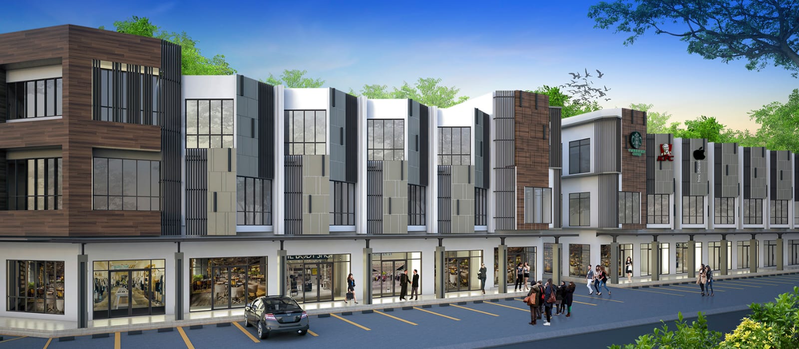 Modernland Realty Serah Terima Ruko Golf Boulevard Commercial Park