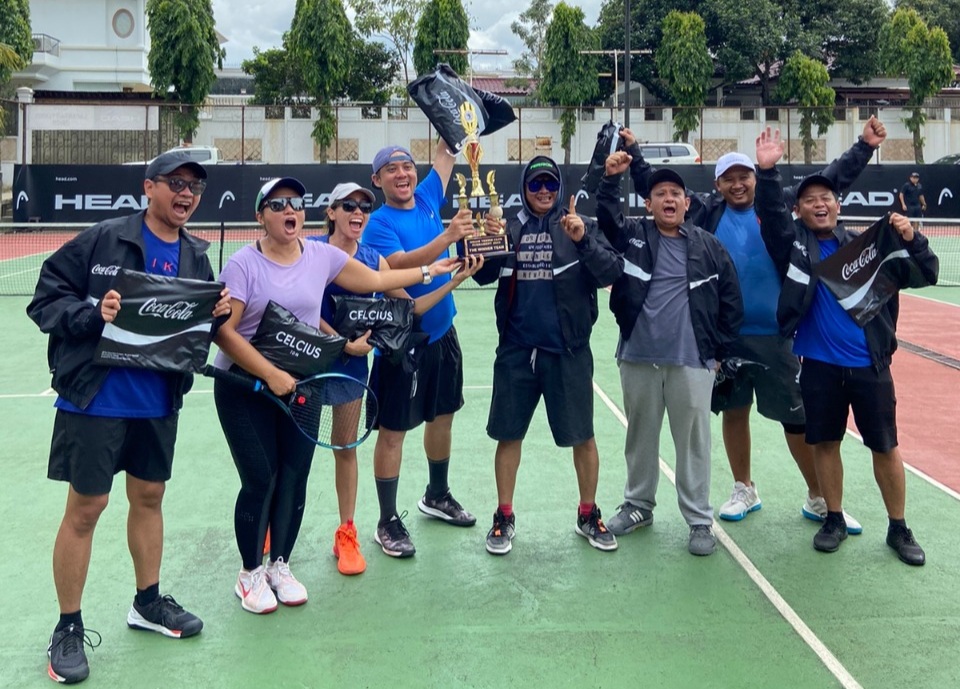 Properti Indonesia dan Orion Tennis Club Gelar Turnamen Tenis Persahabatan