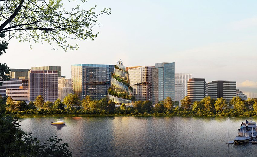 Keren! Amazon Bangun Gedung Baru dengan Daya Tampung 25 Ribu Orang