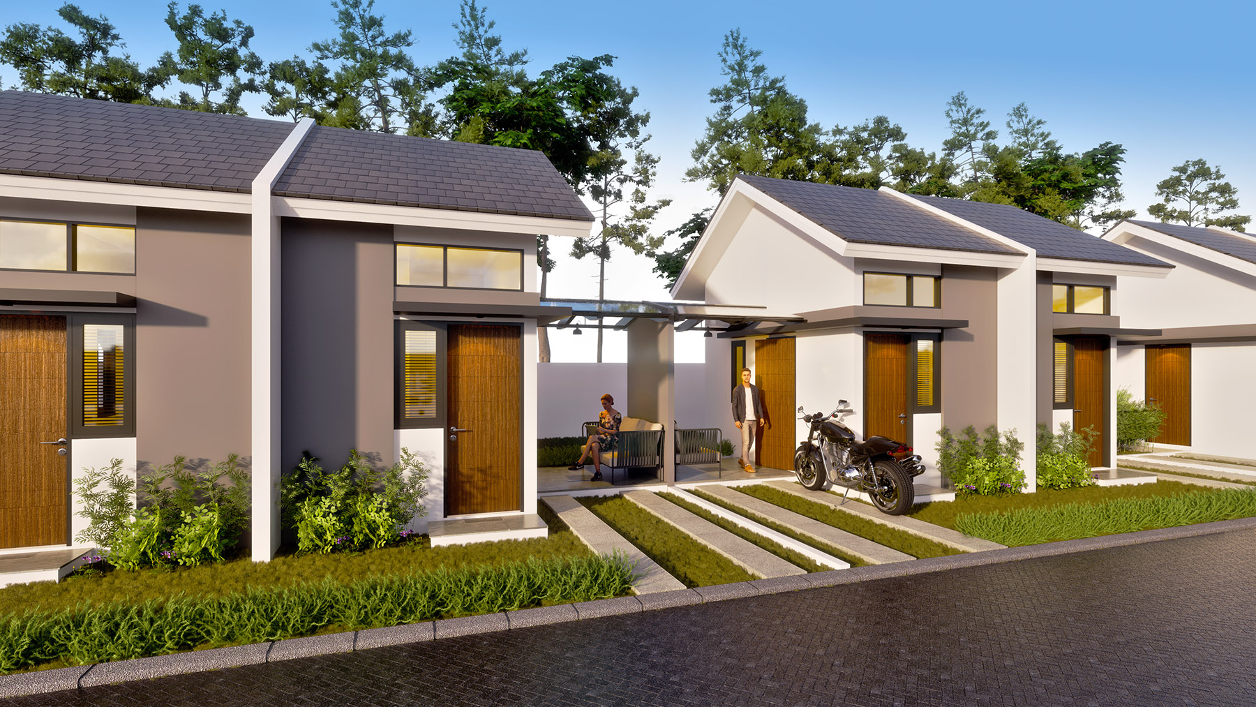 Wow Rumah Tumbuh Di Kota Mandiri Ini Harganya Cuma Rp150 Jutaan