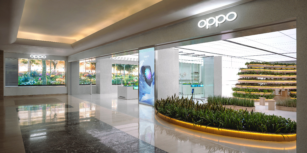 Layaknya Gallery Seni, Ini Dia Showroom Canggih Milik OPPO di Indonesia